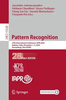 Antonacopoulos / Chaudhuri / Pal |  Pattern Recognition | Buch |  Sack Fachmedien