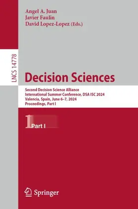 Juan / Lopez-Lopez / Faulin |  Decision Sciences | Buch |  Sack Fachmedien