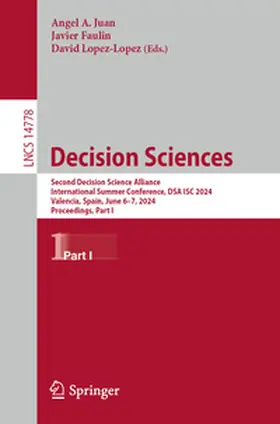 Juan / Faulin / Lopez-Lopez |  Decision Sciences | eBook | Sack Fachmedien