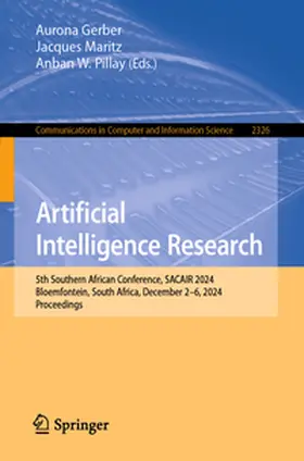 Gerber / Maritz / Pillay |  Artificial Intelligence Research | eBook | Sack Fachmedien