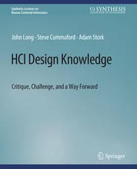 John / Steve / Adam |  HCI Design Knowledge | eBook | Sack Fachmedien