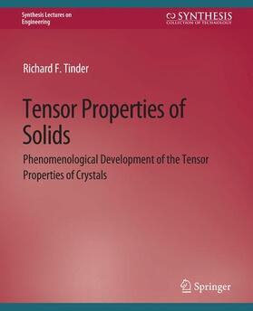 Tinder |  Tensor Properties of Solids, Part One | Buch |  Sack Fachmedien