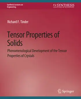 Tinder |  Tensor Properties of Solids, Part One | eBook | Sack Fachmedien