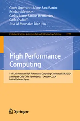 Guerrero / San Martín / Meneses |  High Performance Computing | eBook | Sack Fachmedien