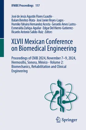 Flores Cuautle / Benítez-Mata / Reyes-Lagos |  XLVII Mexican Conference on Biomedical Engineering | eBook | Sack Fachmedien