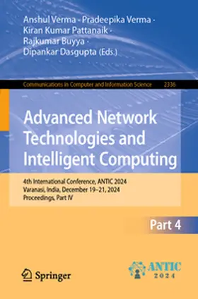 Verma / Pattanaik / Buyya | Advanced Network Technologies and Intelligent Computing | E-Book | sack.de