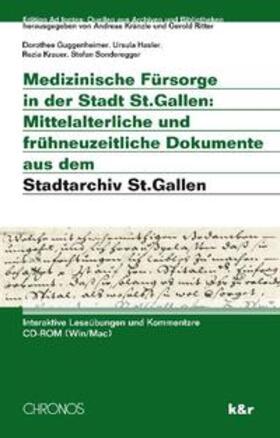 Guggenheimer / Hasler / Krauer |  Medizinische Fürsorge in der Stadt St.Gallen | Sonstiges |  Sack Fachmedien