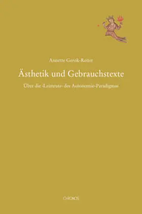 Gerok-Reiter | Ästhetik und Gebrauchstexte | Buch | 978-3-0340-1807-4 | sack.de