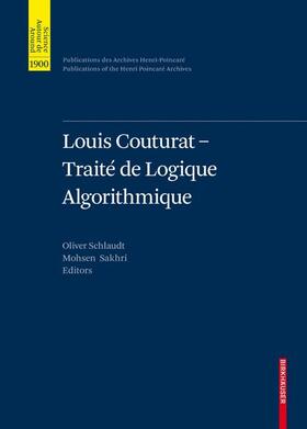 Sakhri / Schlaudt |  Louis Couturat -Traité de Logique algorithmique | Buch |  Sack Fachmedien