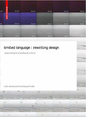 Davies / Parrinder |  limited language: rewriting design | eBook | Sack Fachmedien