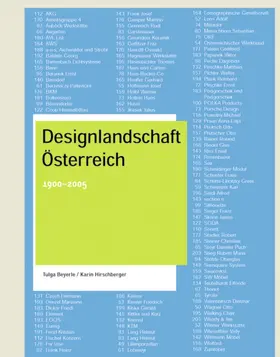 Beyerle / Hirschberger | Designlandschaft Österreich | E-Book | sack.de