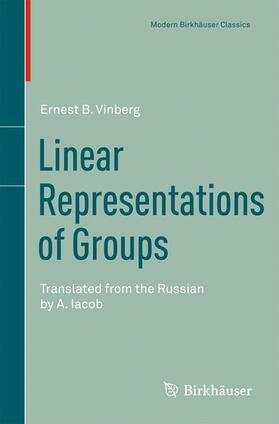 Vinberg |  Linear Representations of Groups | Buch |  Sack Fachmedien