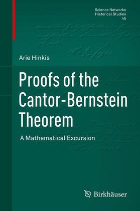 Hinkis |  Proofs of the Cantor-Bernstein Theorem | Buch |  Sack Fachmedien