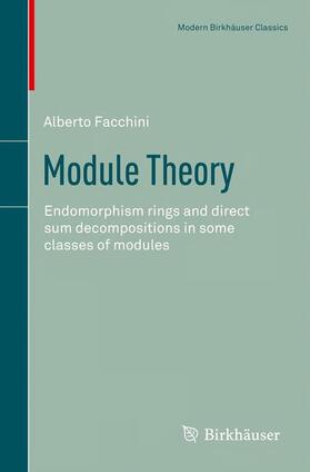 Facchini |  Module Theory | Buch |  Sack Fachmedien