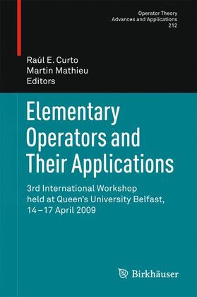 Mathieu / Curto |  Elementary Operators and Their Applications | Buch |  Sack Fachmedien