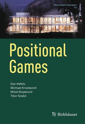 Hefetz / Krivelevich / Stojakovic |  Positional Games | Buch |  Sack Fachmedien