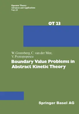 Greenberg |  Boundary Value Problems in Abstract Kinetic Theory | Buch |  Sack Fachmedien