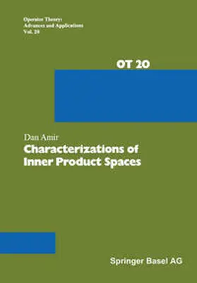 Amir |  Characterizations of Inner Product Spaces | eBook | Sack Fachmedien