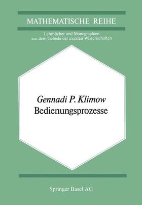 Klimow |  Bedienungsprozesse | Buch |  Sack Fachmedien