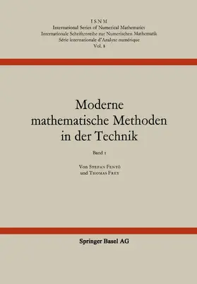 Frey / Fenyö |  Moderne mathematische Methoden in der Technik | Buch |  Sack Fachmedien