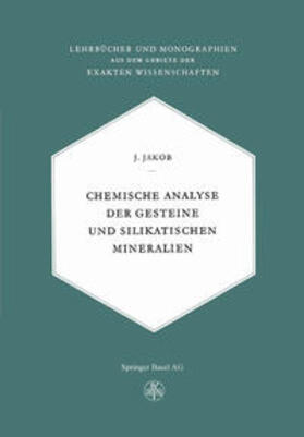 Jaeger |  Chemische Analyse der Gesteine und Silikatischen Mineralien | eBook | Sack Fachmedien