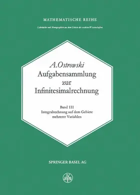 Ostrowski |  Aufgabensammlung zur Infinitesimalrechnung | Buch |  Sack Fachmedien