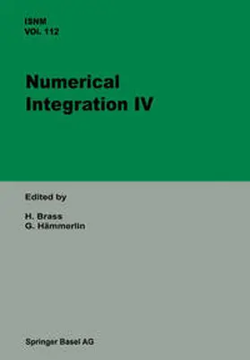 BRASS / HÄMMERLIN |  Numerical Integration IV | eBook | Sack Fachmedien