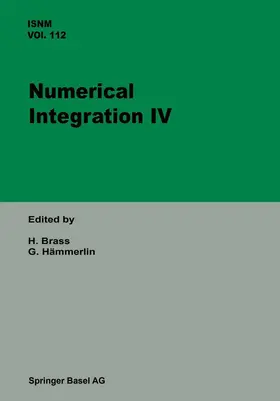 HÄMMERLIN / BRASS |  Numerical Integration IV | Buch |  Sack Fachmedien