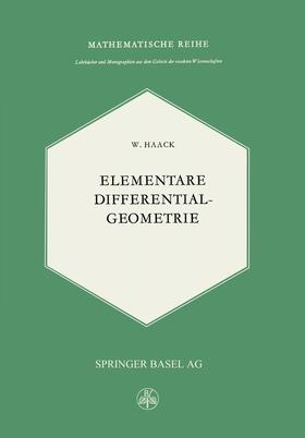 Haack |  Elementare Differentialgeometrie | Buch |  Sack Fachmedien