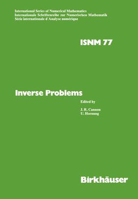 HORNUNG / CANNON |  Inverse Problems | Buch |  Sack Fachmedien