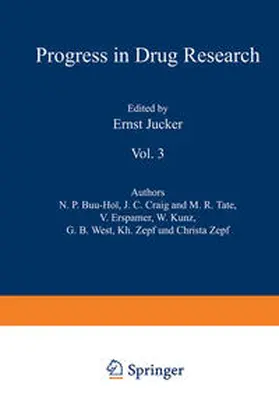 JUCKER | Fortschritte der Arzneimittelforschung / Progress in Drug Research / Progrès des Recherches Pharmaceutiques | E-Book | sack.de