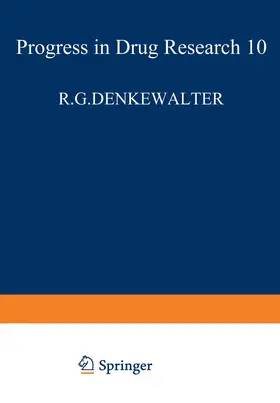 Denkewalter / Ariëns / Tishler |  Fortschritte der Arzneimittelforschung / Progress in Drug Research / Progrès des recherches pharmaceutiques | Buch |  Sack Fachmedien