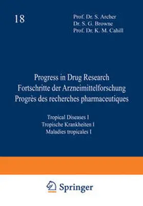 JUCKER |  Progress in Drug Research / Fortschritte der Arzneimittelforschung / Progrès des recherches pharmaceutiques | eBook | Sack Fachmedien