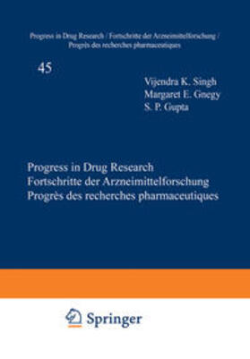 Singh / Gnegy / Benaksas |  Progress in Drug Research / Fortschritte der Arzneimittelforschung / Progrès des Recherches Pharmaceutiques | eBook | Sack Fachmedien