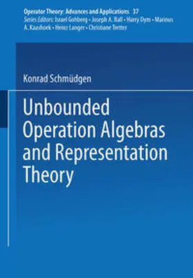 Schmüdgen |  Unbounded Operator Algebras and Representation Theory | eBook | Sack Fachmedien