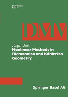 Jost |  Nonlinear Methods in Riemannian and Kählerian Geometry | eBook | Sack Fachmedien