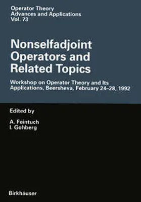 Feintuch / Gohberg |  Nonselfadjoint Operators and Related Topics | eBook | Sack Fachmedien