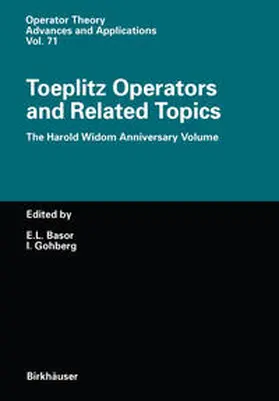 Basor / Gohberg |  Toeplitz Operators and Related Topics | eBook | Sack Fachmedien