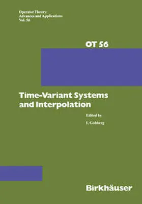 Gohberg |  Time-Variant Systems and Interpolation | eBook | Sack Fachmedien