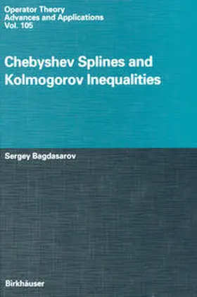 Bagdasarov |  Chebyshev Splines and Kolmogorov Inequalities | eBook | Sack Fachmedien