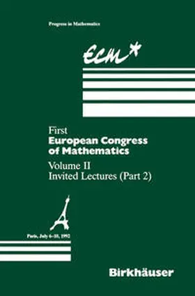 Joseph / Mignot / Murat |  First European Congress of Mathematics Paris, July 6–10, 1992 | eBook | Sack Fachmedien