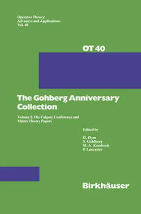 Goldberg / Kaashoeck / Lancaster |  The Gohberg Anniversary Collection | eBook | Sack Fachmedien