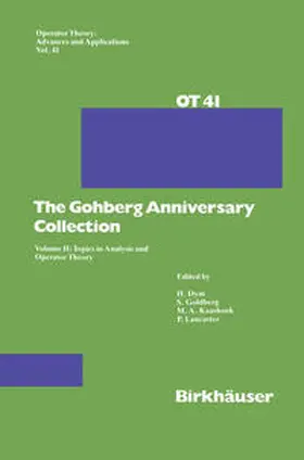 Goldberg / Kaashoek / Lancaster |  The Gohberg Anniversary Collection | eBook | Sack Fachmedien