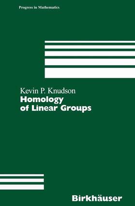 Knudson |  Homology of Linear Groups | Buch |  Sack Fachmedien