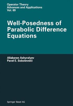 Ashyralyev / Sobolevskii |  Well-Posedness of Parabolic Difference Equations | Buch |  Sack Fachmedien