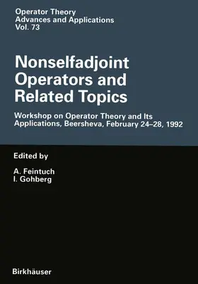 Gohberg / Feintuch |  Nonselfadjoint Operators and Related Topics | Buch |  Sack Fachmedien