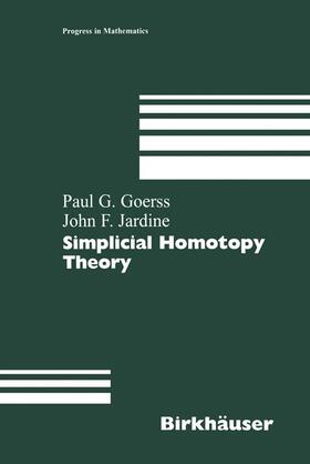 Jardine / Goerss |  Simplicial Homotopy Theory | Buch |  Sack Fachmedien