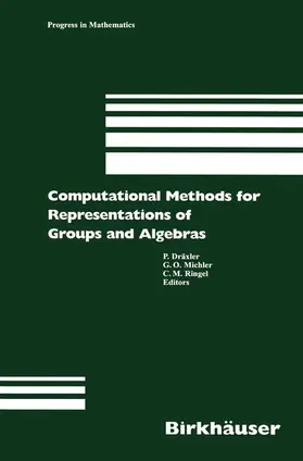 Dräxler / Ringel / Michler |  Computational Methods for Representations of Groups and Algebras | Buch |  Sack Fachmedien