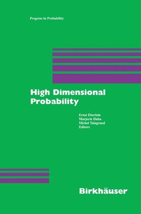 Hahn / Eberlein |  High Dimensional Probability | Buch |  Sack Fachmedien