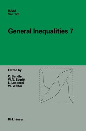 Bandle / Walter / Everitt |  General Inequalities 7 | Buch |  Sack Fachmedien
